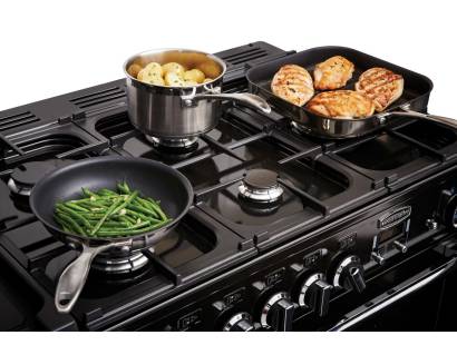 Rangemaster slate dual fuel deals range cooker 110cm